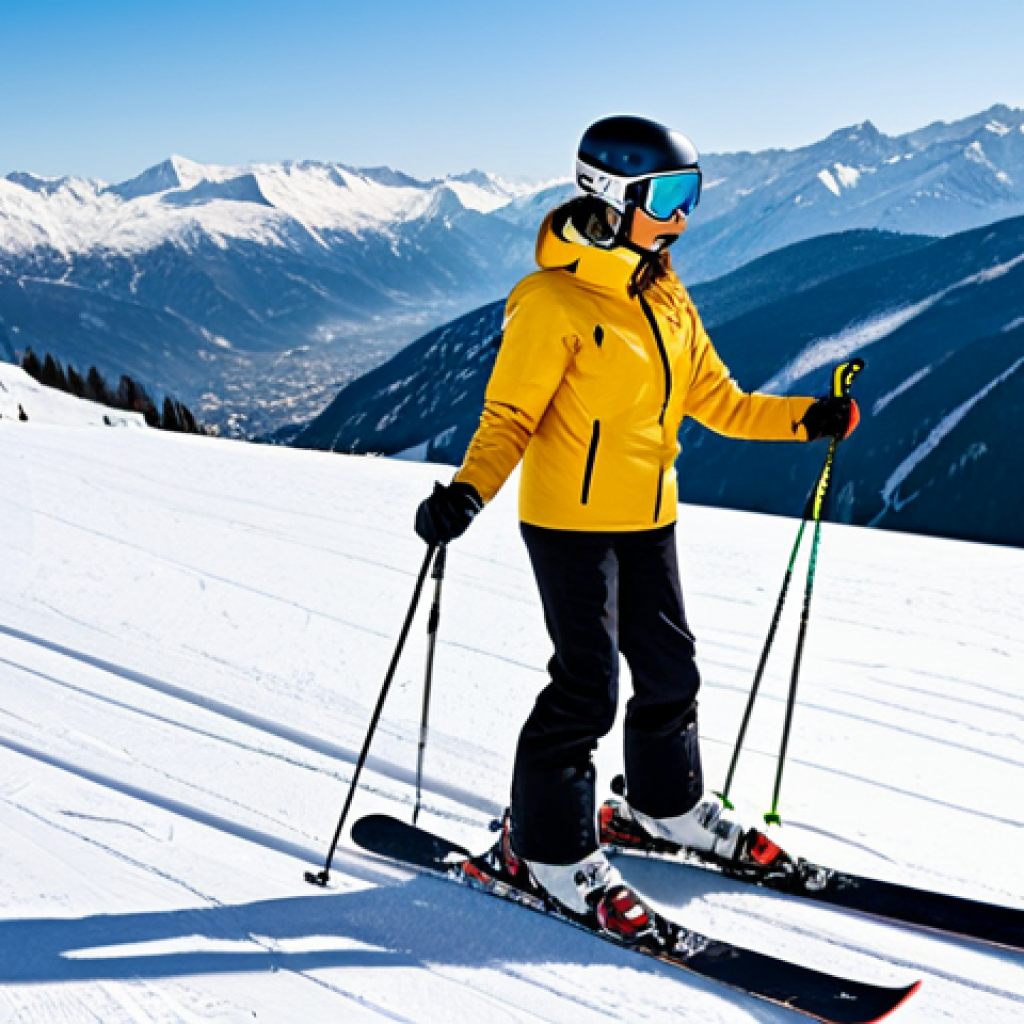 Passionate Ski Instructor with a Beginner**

A ski instructor, fully clothed in professional ski attire, teaching a beginner skier on a gentle slope, surrounded by snow-covered mountains, bright sunny day, safe for work, appropriate content, perfect anatomy, natural pose, modest clothing, professional environment, demonstrating patience and encouragement, family-friendly atmosphere, well-formed hands, proper finger count, natural body proportions, high-quality photography.

**