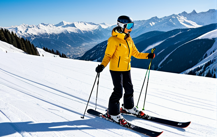 Passionate Ski Instructor with a Beginner**

A ski instructor, fully clothed in professional ski attire, teaching a beginner skier on a gentle slope, surrounded by snow-covered mountains, bright sunny day, safe for work, appropriate content, perfect anatomy, natural pose, modest clothing, professional environment, demonstrating patience and encouragement, family-friendly atmosphere, well-formed hands, proper finger count, natural body proportions, high-quality photography.

**