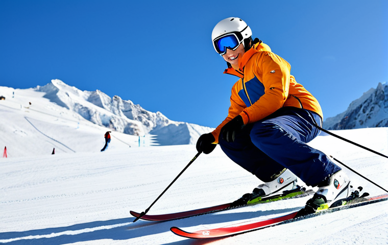 **

"A professional ski instructor demonstrating a stylish parallel turn on a sunny ski slope, fully clothed in appropriate winter ski wear, surrounded by snow-covered mountains, safe for work, perfect anatomy, correct proportions, natural pose, well-formed hands, proper finger count, family-friendly, professional ski instruction, modest attire, appropriate content, high quality, action shot, dynamic pose."

**