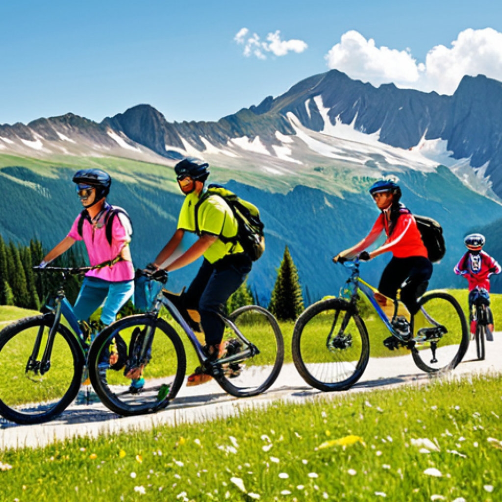 스키 강사의 글로벌 트렌드 분석 - **Image:** A diverse group of people enjoying various activities at a ski resort in summer.
    **Pr...