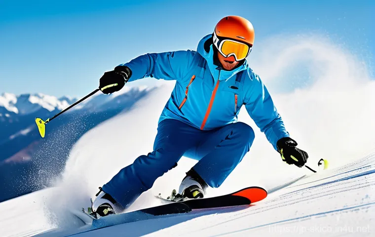 스키 강사의 전문 용어 해설 - Prompt 1: Dynamic Edging and Pressure**