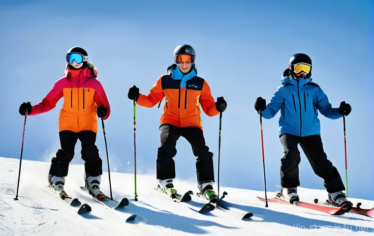 스키 강사의 가르치는 스타일 분석 - **Prompt:** A male ski instructor, dressed in a professional yet comfortable ski uniform with a bean...