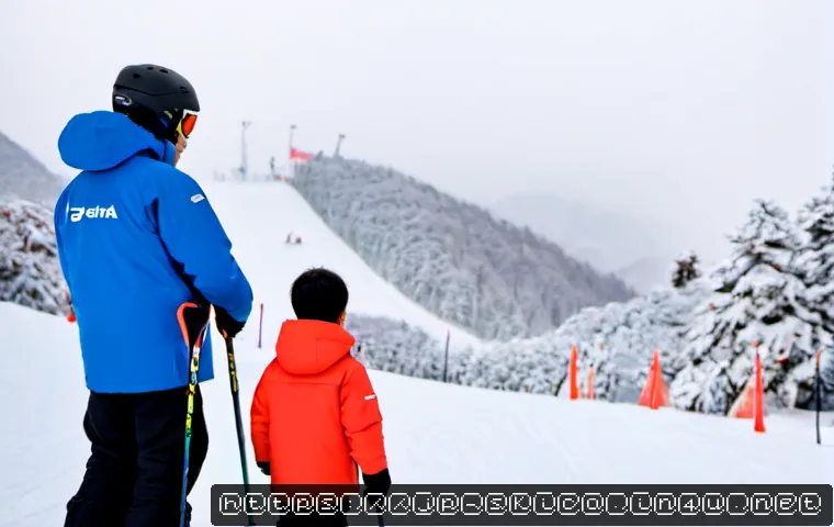 스키 강사의 멀티태스킹 기술 관련 이미지 1